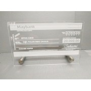 Mock Up Cheque / Cek Laser